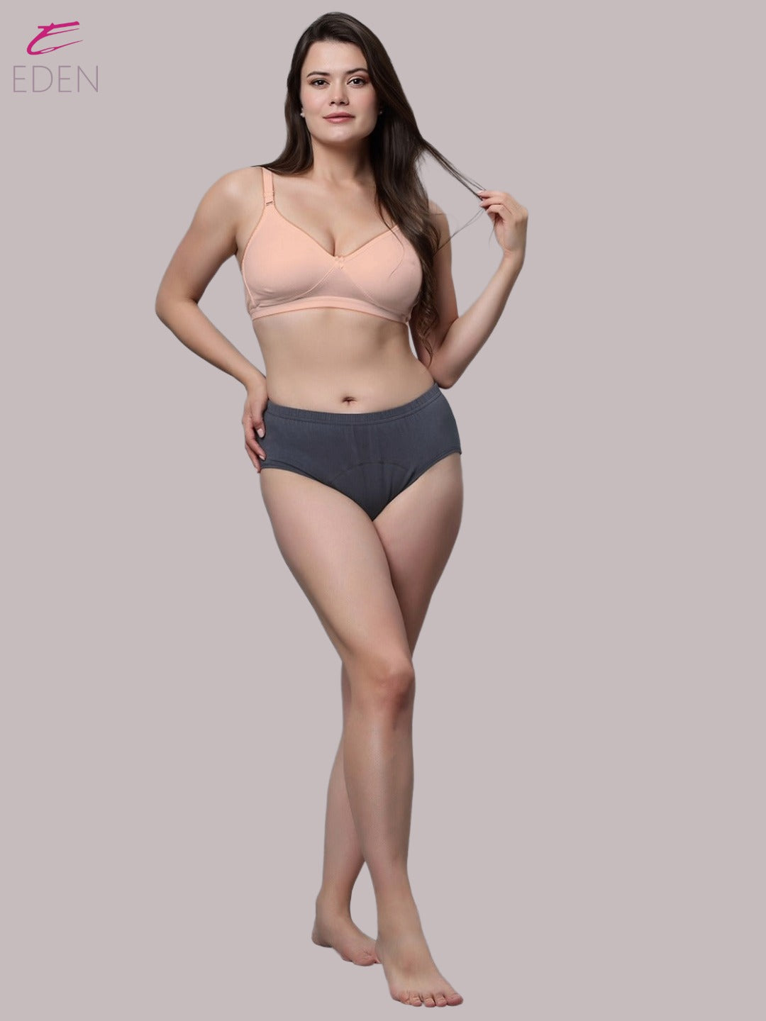 Non Padded, Plus Size, Super Combed, Cotton Stretch, Full Coverage ,Everyday Bra,Skin