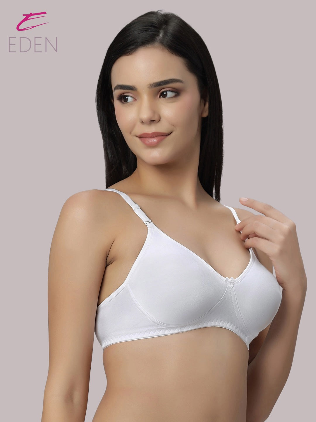 Lightly Padded, Non-Wired ,Simply Soft, T-Shirt Bra