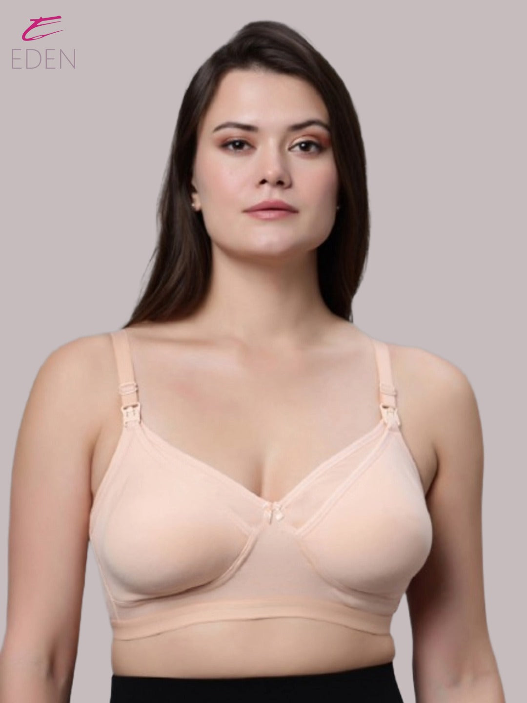 Non Wired, Non-padded ,Full Coverage, Maternity Bra, Skin