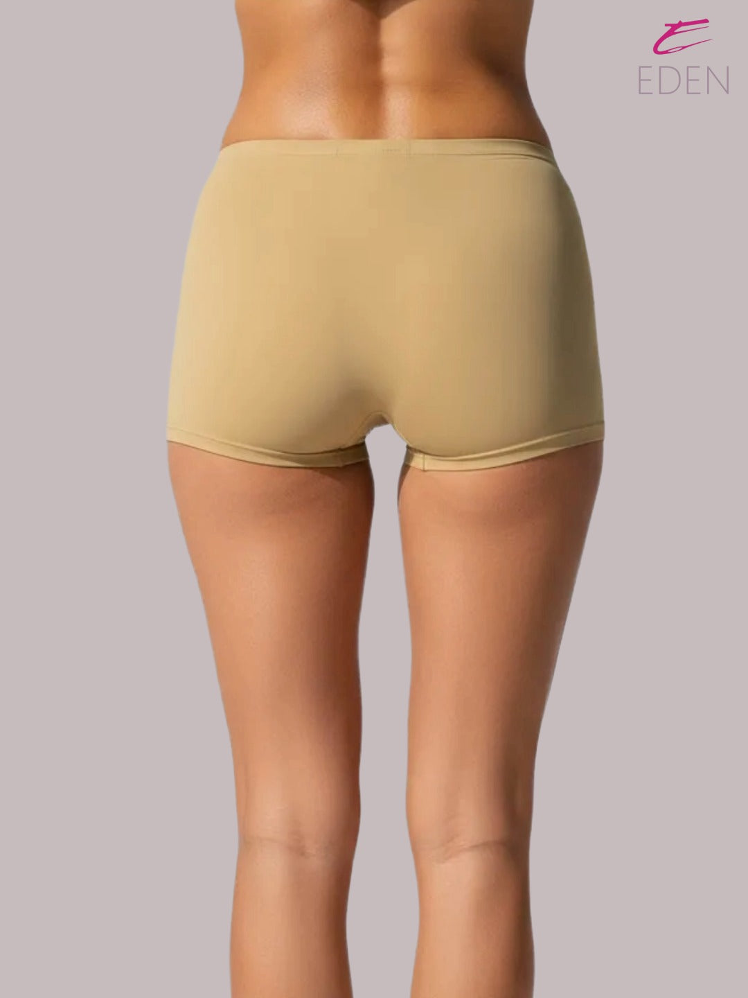 Mid Rise, combed ,cotton ,boy shorts, Brief,Skin