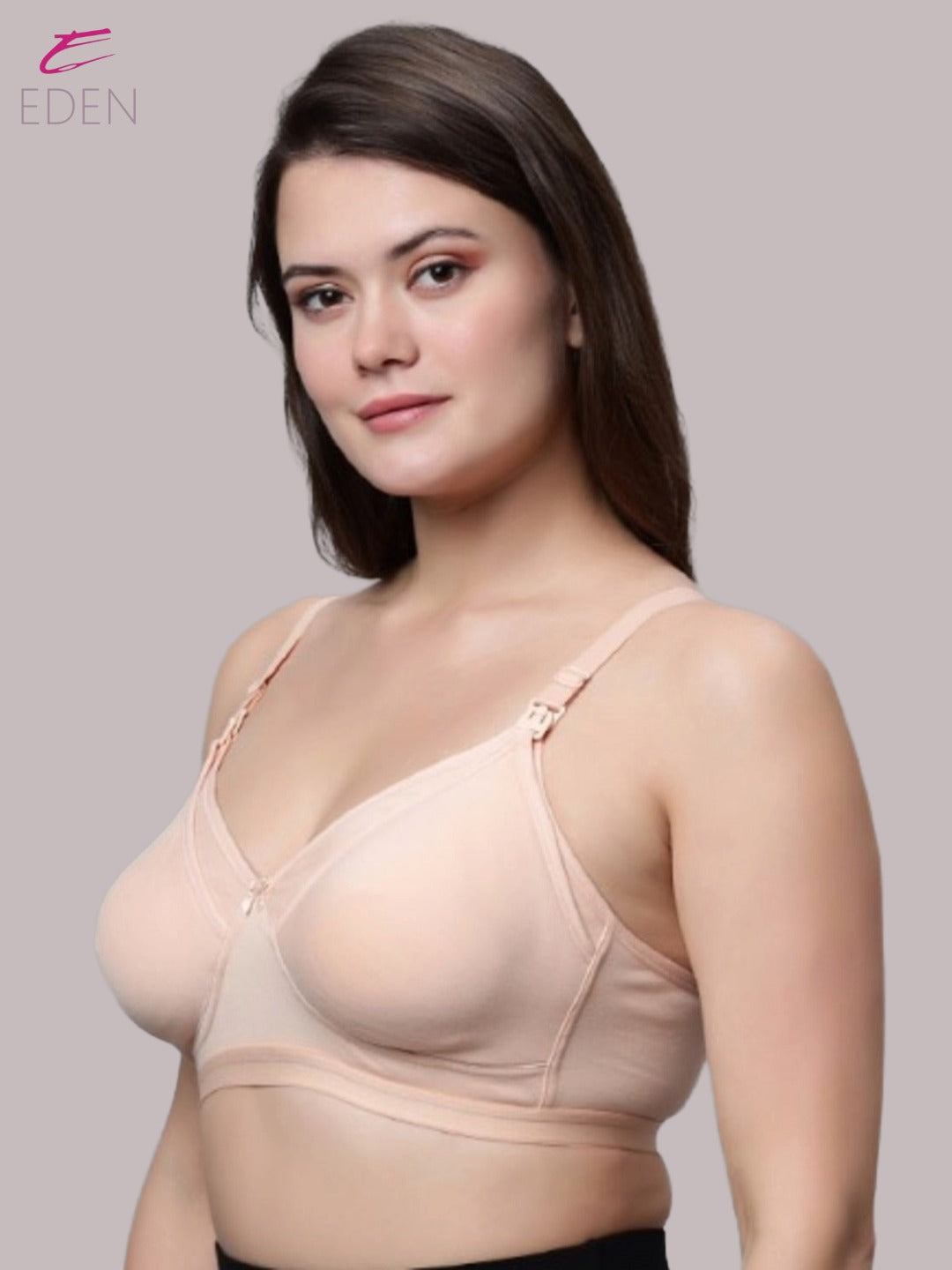 Non Wired, Non-padded ,Full Coverage, Maternity Bra, Skin