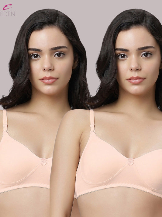 Non-Wired Non Padded Medium Coverage Everyday Bra Eden-103