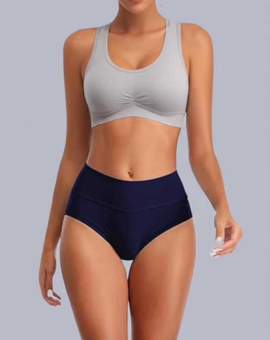 Eden High Rise Full Coverage Navy Color Hipster Panty (Pack of 1)