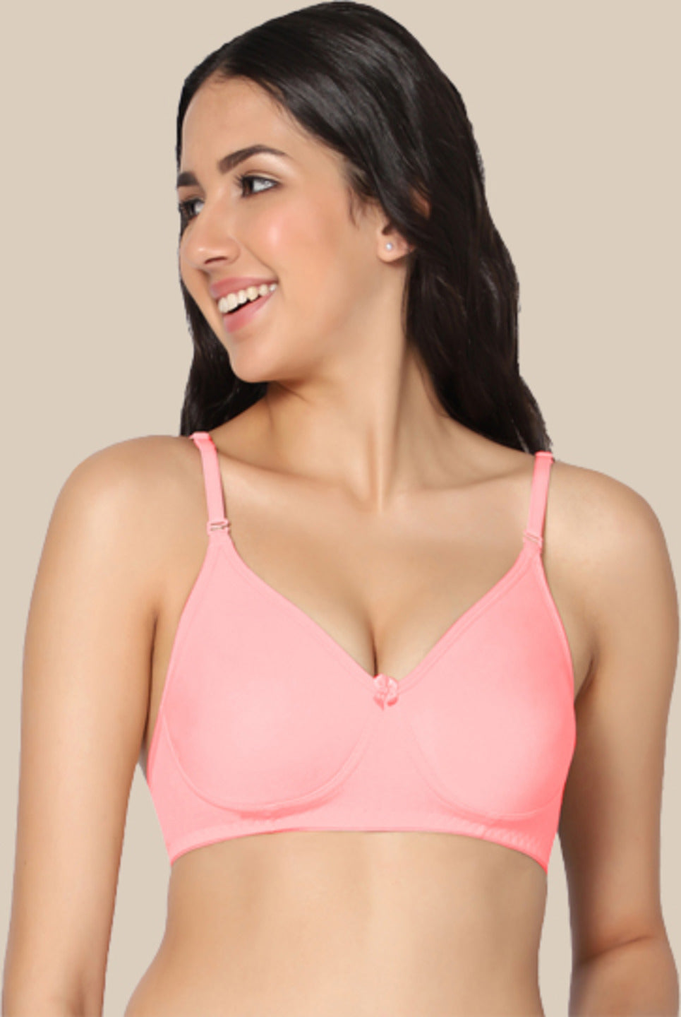 Eden01 Soft Padded Full Coverage Bra (Pack of 2)